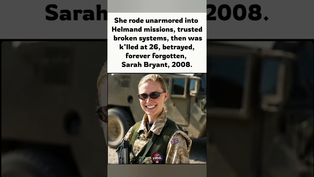 The Cost of Broken Systems Remembering Corporal Sarah Bryant#militaryhistory#BritishArmy#neverforget
