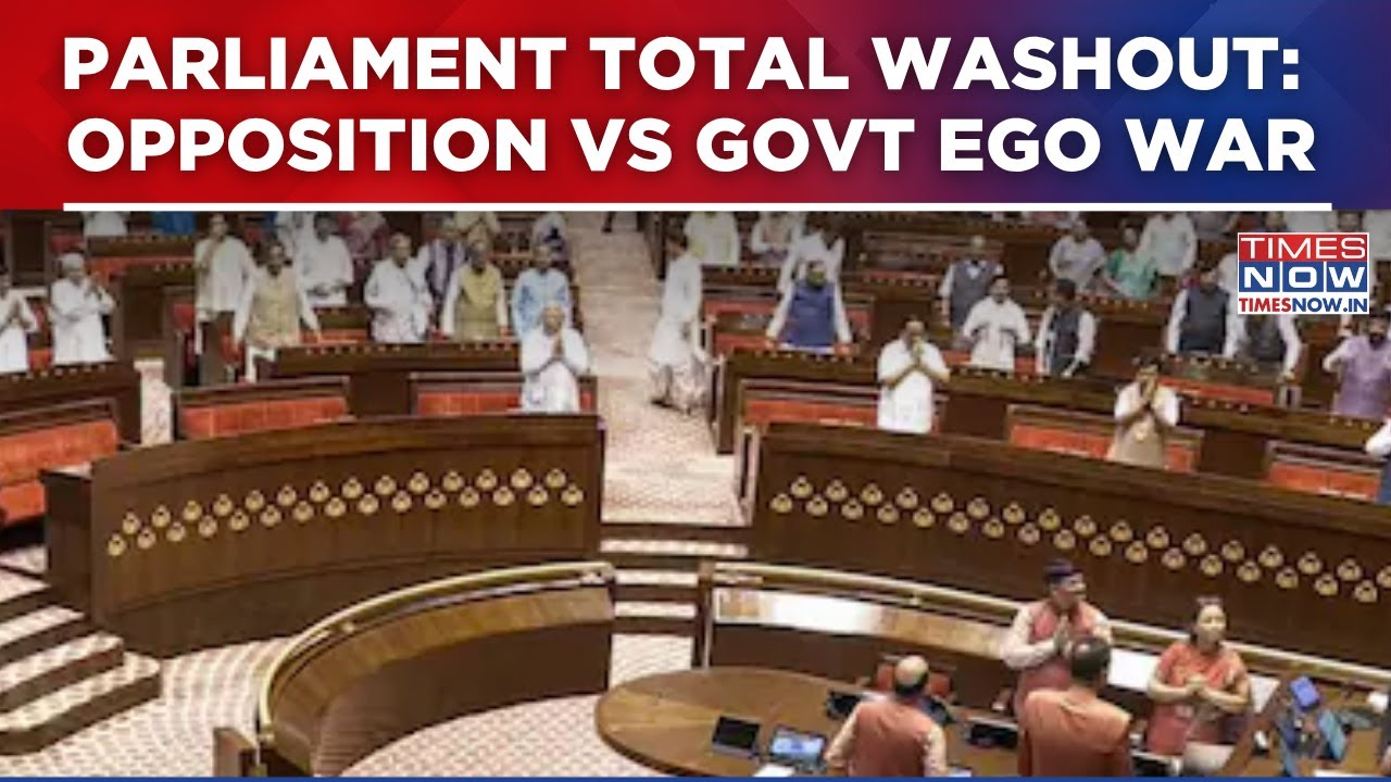 Parliament Total Washout: Opposition Vs Govt Ego War | 7023 Mins, 175 Cr. Wasted | Editors Unplugged