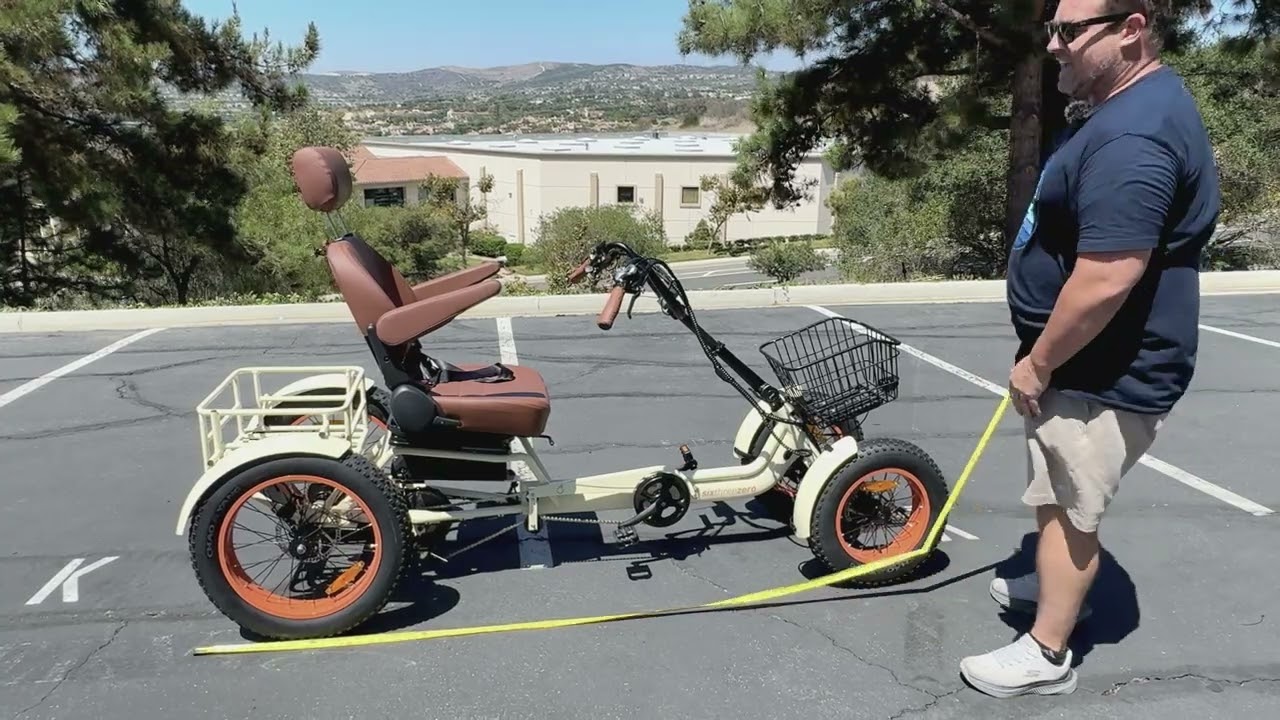 The 4 Wheel Recumbent Quad EBike Reveal! The Most Stable E-Bike We’ve Ever Built!