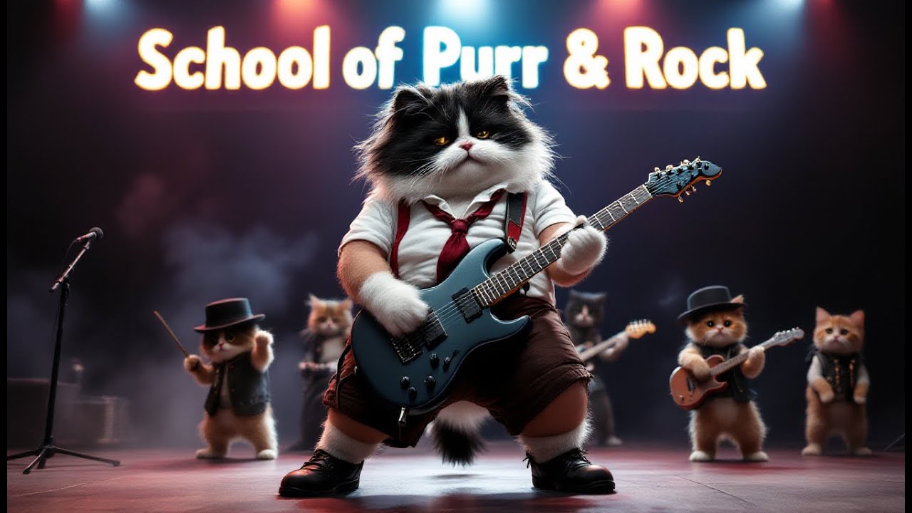 School of Purr & Rock - Who Took My Catnip? | Official Meowsic Video 😼🎤✨