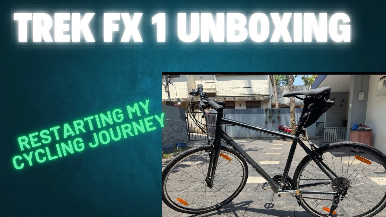 Unboxing My New Trek FX 1 Hybrid | Restarting My Cycling Journey!