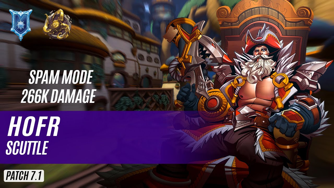 SPAM MODE 266K DAMAGE HOFR DREDGE PALADINS COMPETITIVE (MASTER) SCUTTLE