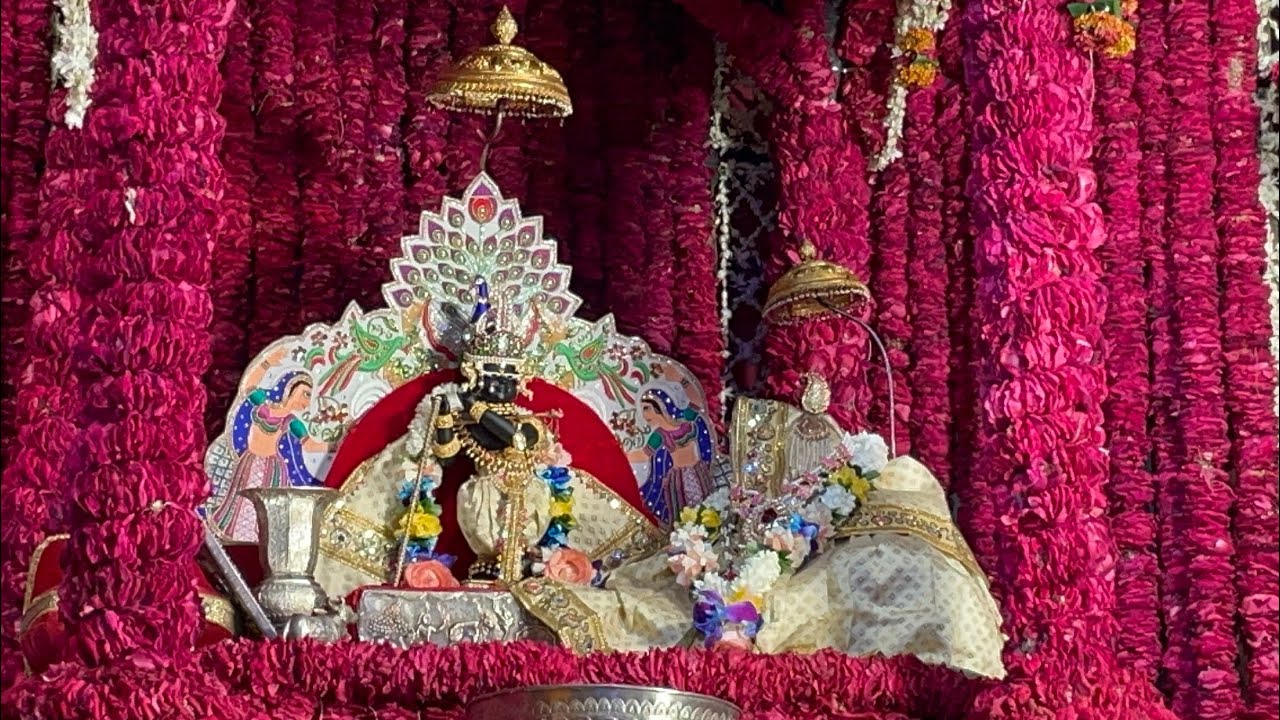 गुलाब के बंगला श्री राधारमण लाल जी के अद्भुत दर्शन श्री वृन्दावन