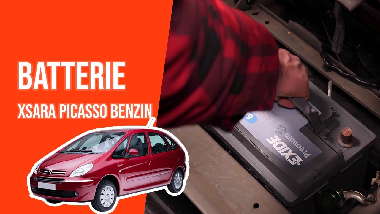 Batterie wechseln XSARA PICASSO 1.6i 🔋