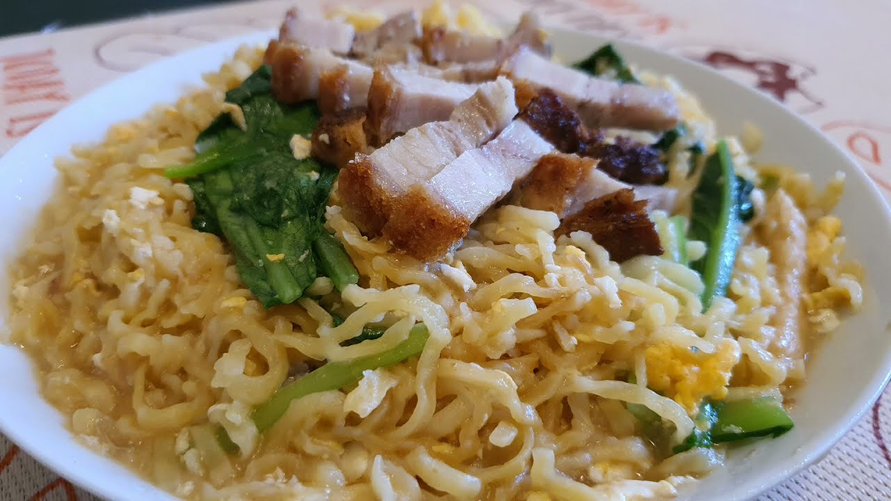 Tuaran Mee | супер яичная лапша из Сабаха (список ингредиентов прилагается)