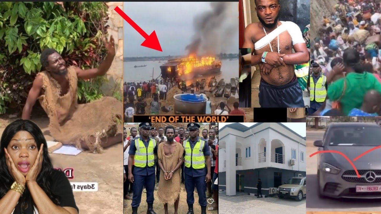SAD END Prophet EBO NOAH😭ANGRY YOUTHS SET HIM 🔥BLAZE 🚢🏠🚘AFTER DISCOVERED HE SCAMMED DEM WITH RAPTURE