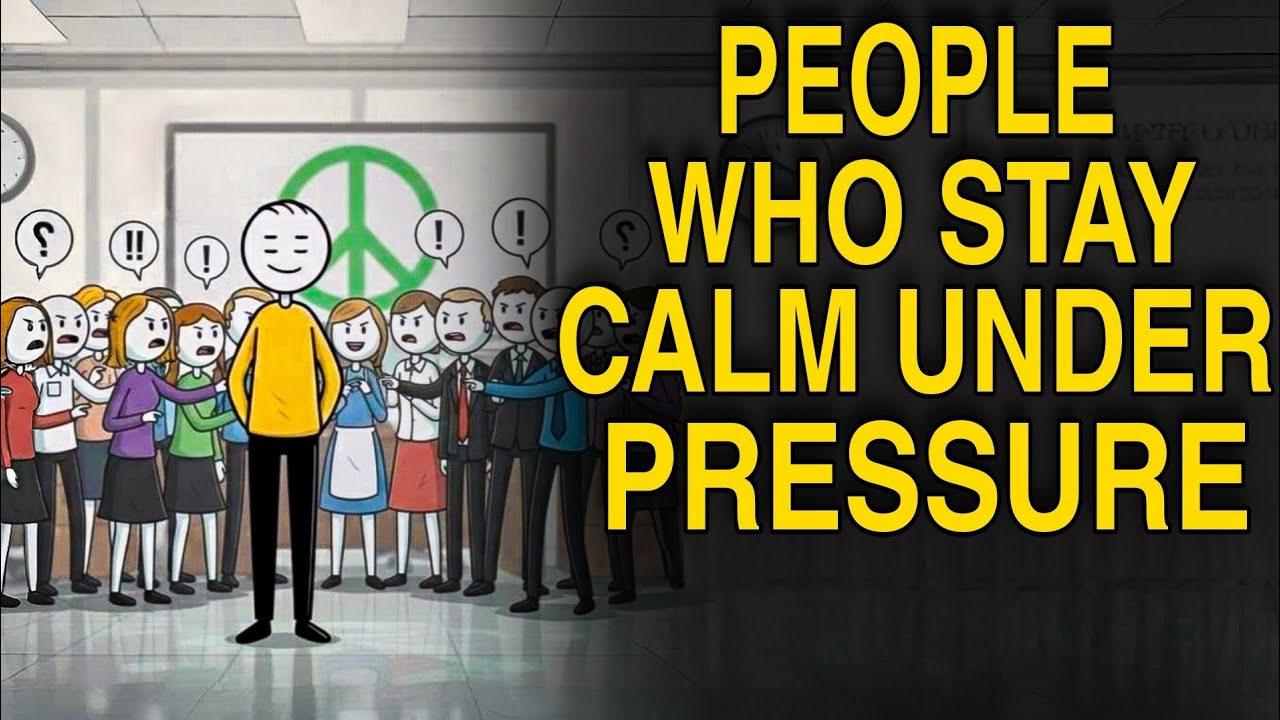 The Psychology of People Who Stay Calm Under Pressure
