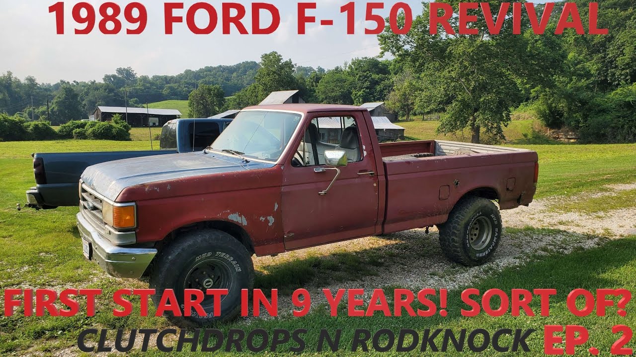 '89 F150 First Start in 9 years!! Sort of? Will it drive 20 miles?
