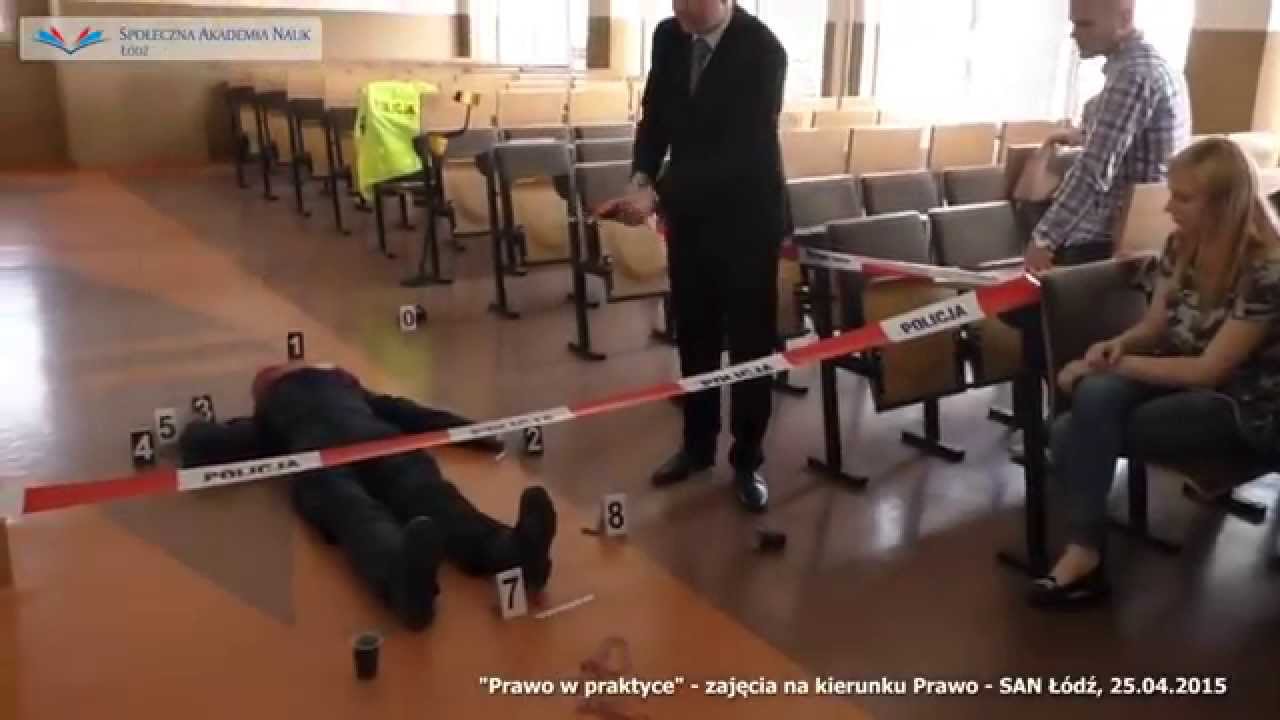Prawo w praktyce - oględziny miejsca zbrodni