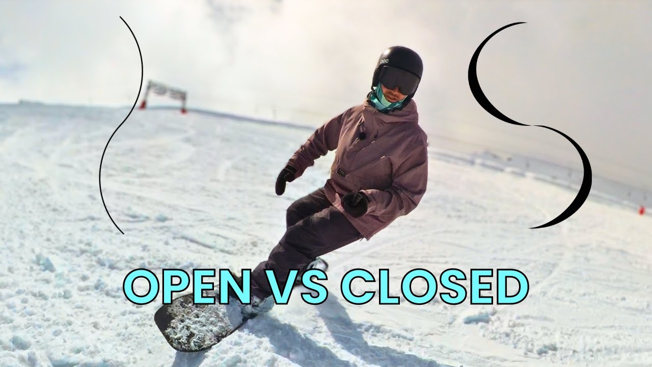 Open Vs Closed Turns for Speed Control
