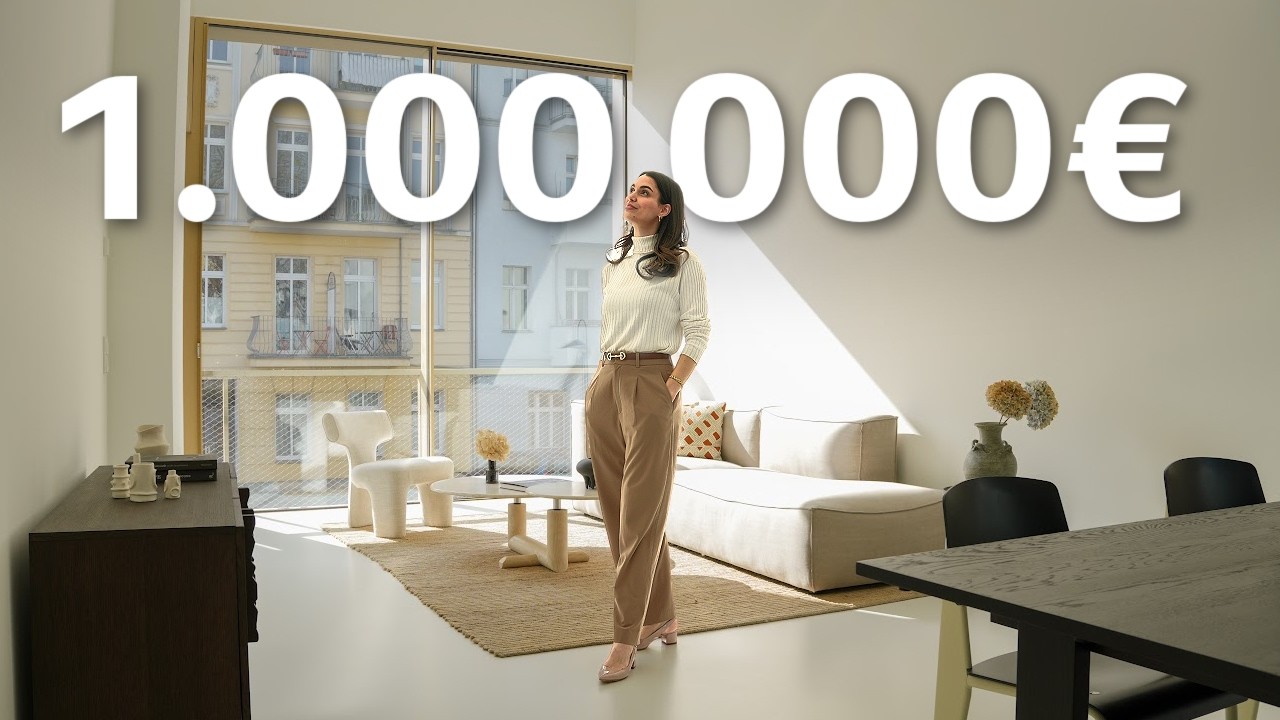 What 1.000.000€ Can BUY You in Berlin Mitte (Luxury Designer Apartment)