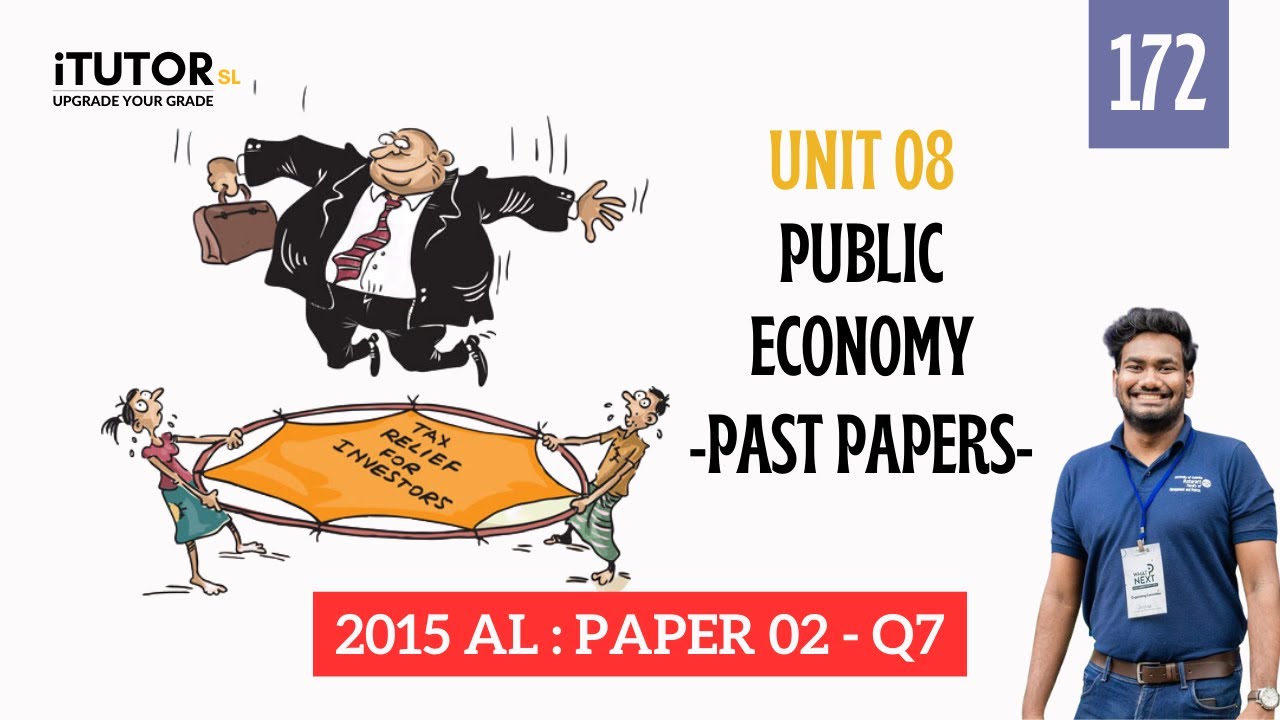 Unit 08 - Public Economy - 2015 AL - Paper 02-Q7