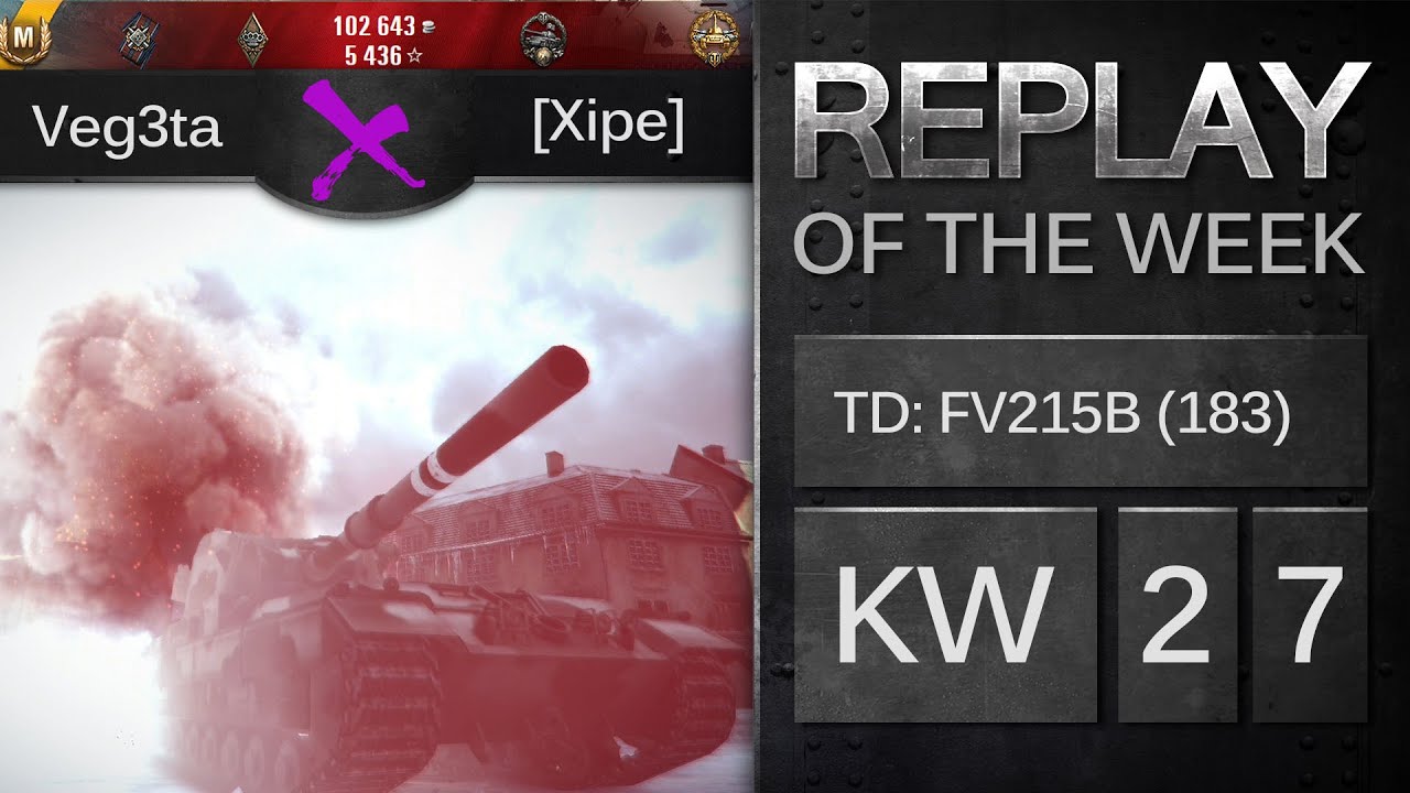 FV215b 183 auf Himmelsdorf - Veg3ta[XIPE] - 10000 Schaden