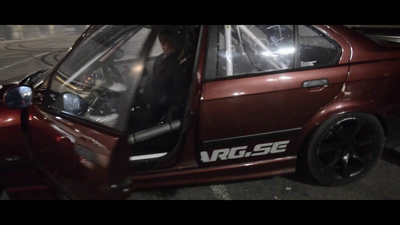 Street Drifting BMW e36 Turbo with 600whp