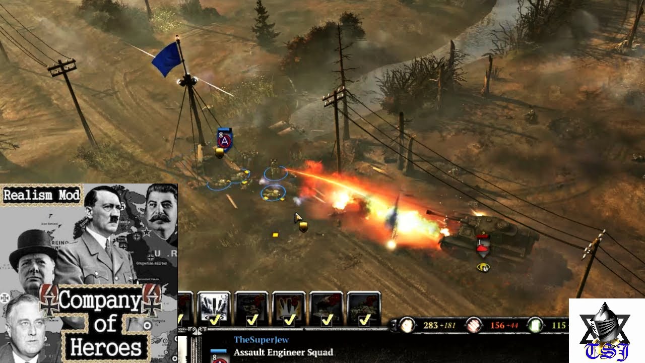 The Realism Mod is Epic | Company of Heroes 2 Gameplay!