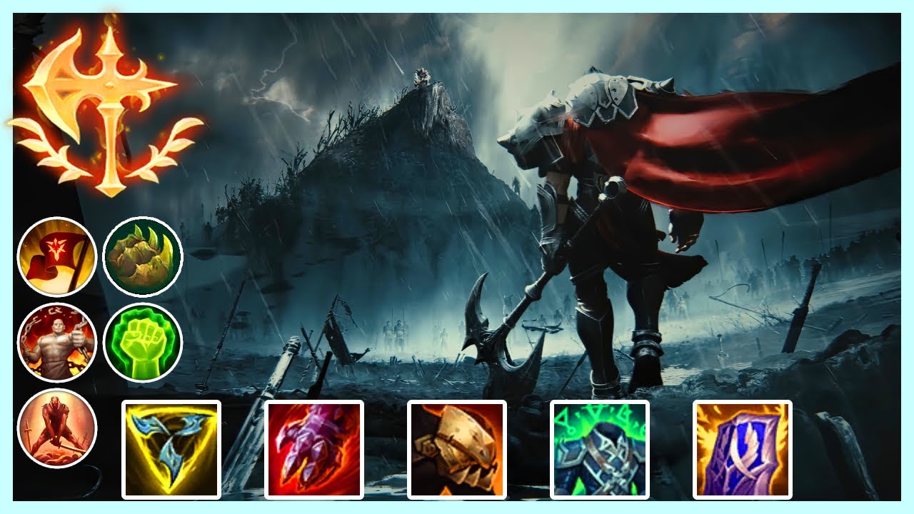 SirTiki DARIUS MONTAGE - CHALLENGE DARIUS MAIN l LOL SPACE