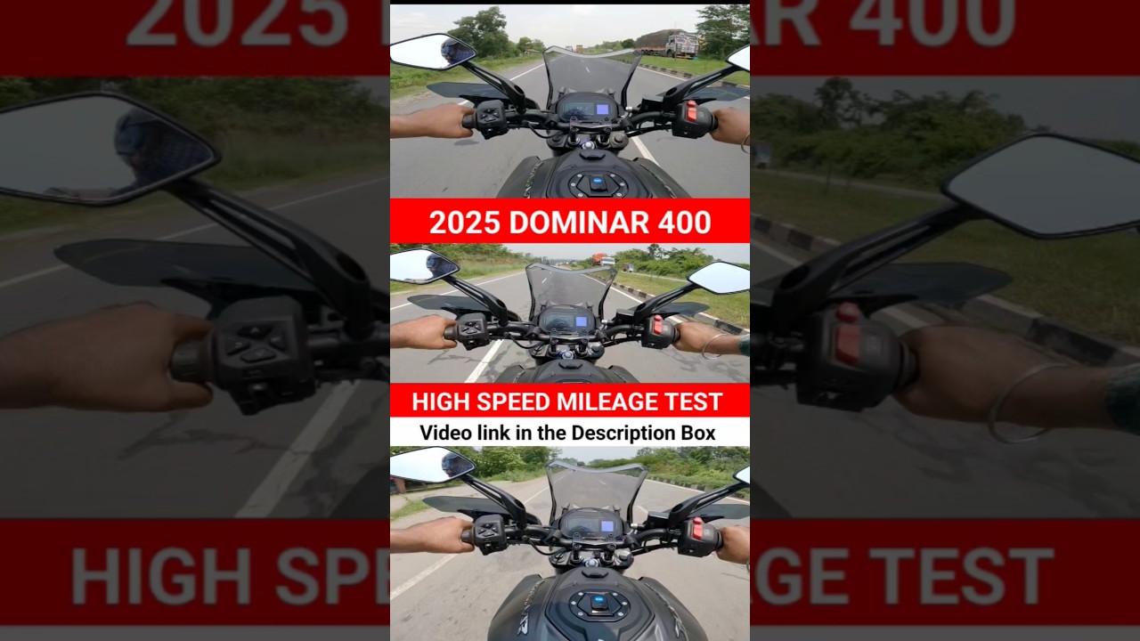 2025 Dominar 400 Mileage Test | #dominar400 #dominar2502025 #shorts #short #shortvideo