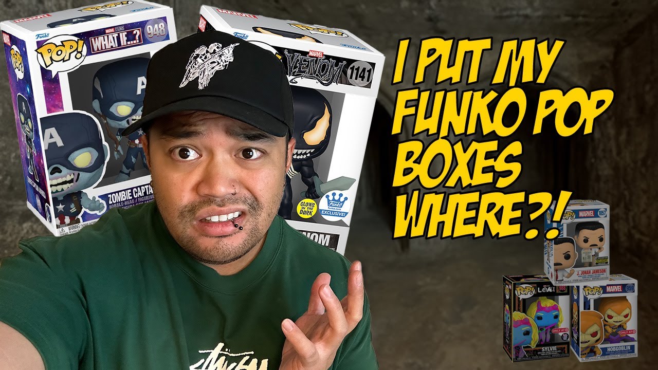 Funko Pop Room Tour | Where Do I Put my Empty Funko Pop Boxes?!