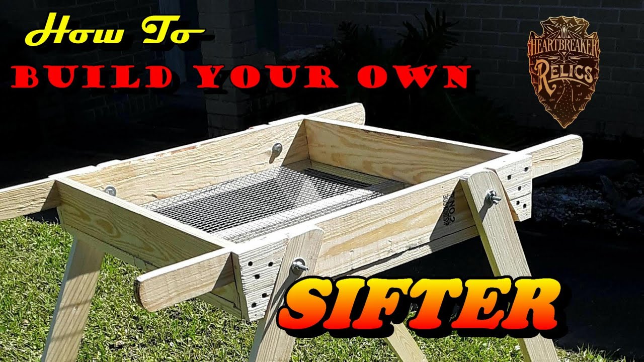 How To Build Your Own Sifter For Finding More Artifacts - Arrowhead Hunting