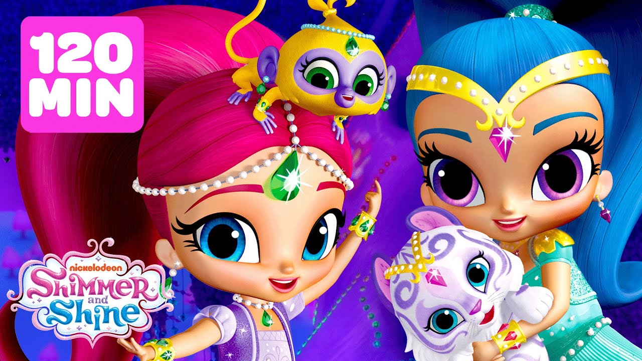 2 HOURS of Shimmer & Shine's Best PETS and Animal Moments! 🐶🐾 | Shimmer and Shine