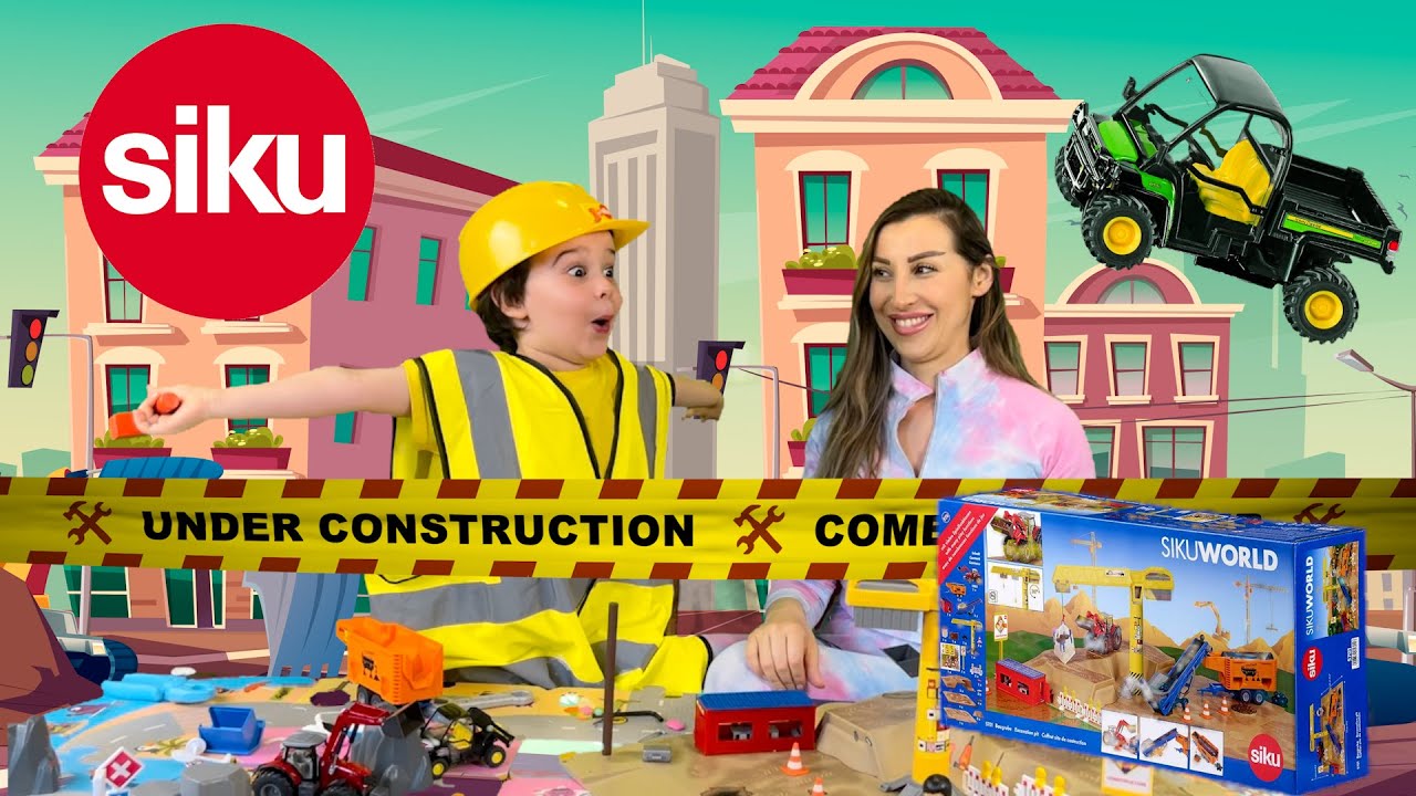 SIKU CONSTRUCTION WORLD - Bengi and Mavi - Kids Show - Kinderkanal