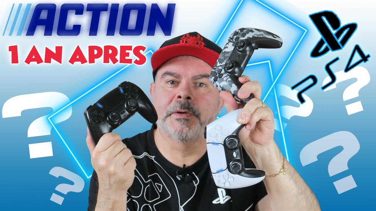 Manette Action PS4 J'explique tout !  ou presque !