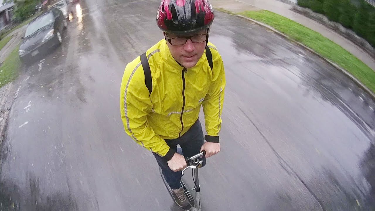 Xootr Scooter Commute - Rain