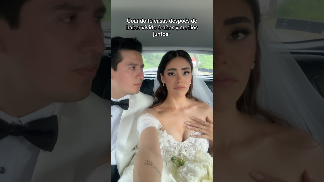 CUANDO TE CASAS DESPU&Eacute;S DE HABER VIVIDO JUNTOS 👰🏻&zwj;♀️🤵🏻&zwj;♂️