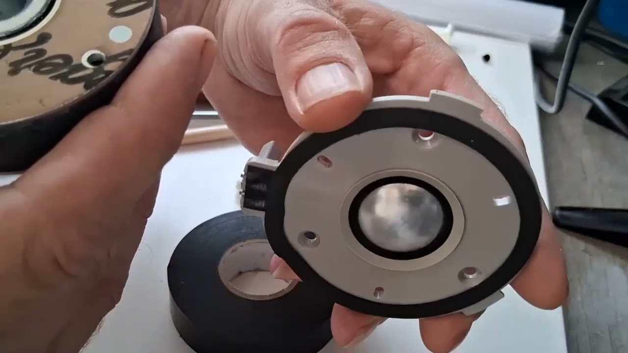 Vinyl wrap bowers & wilkins cm2 speaker & dented titanium tweeter repair