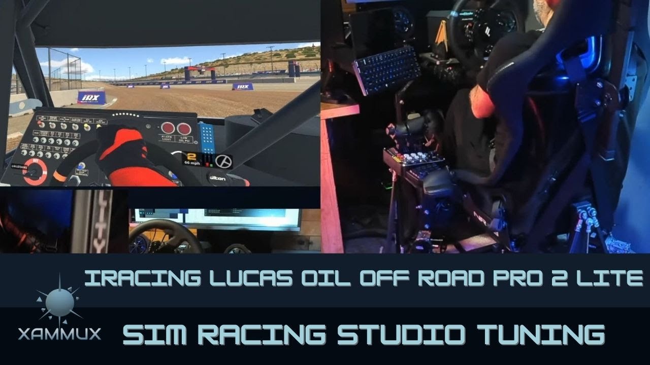 iRacing: Lucas Oil Off Road Pro 2 Lite / Sim Racing Studio Tuning / DOF Reality P6 Motion Platform