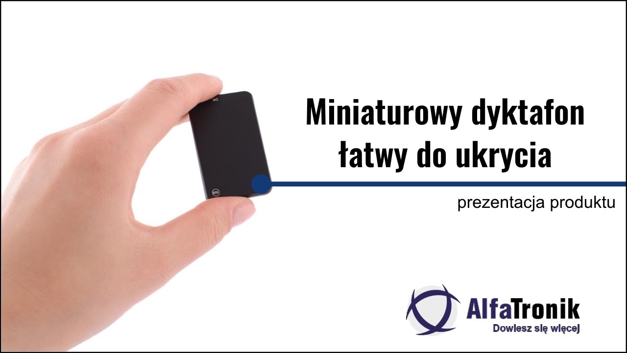 Nie uwierzysz, co ten mały dyktafon potrafi! Sprawdź sam!