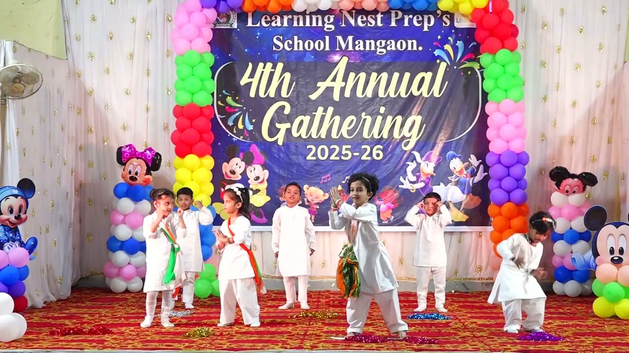 Learning Nest Prep's School Mangaon 4th Annual Gathering 2025-26