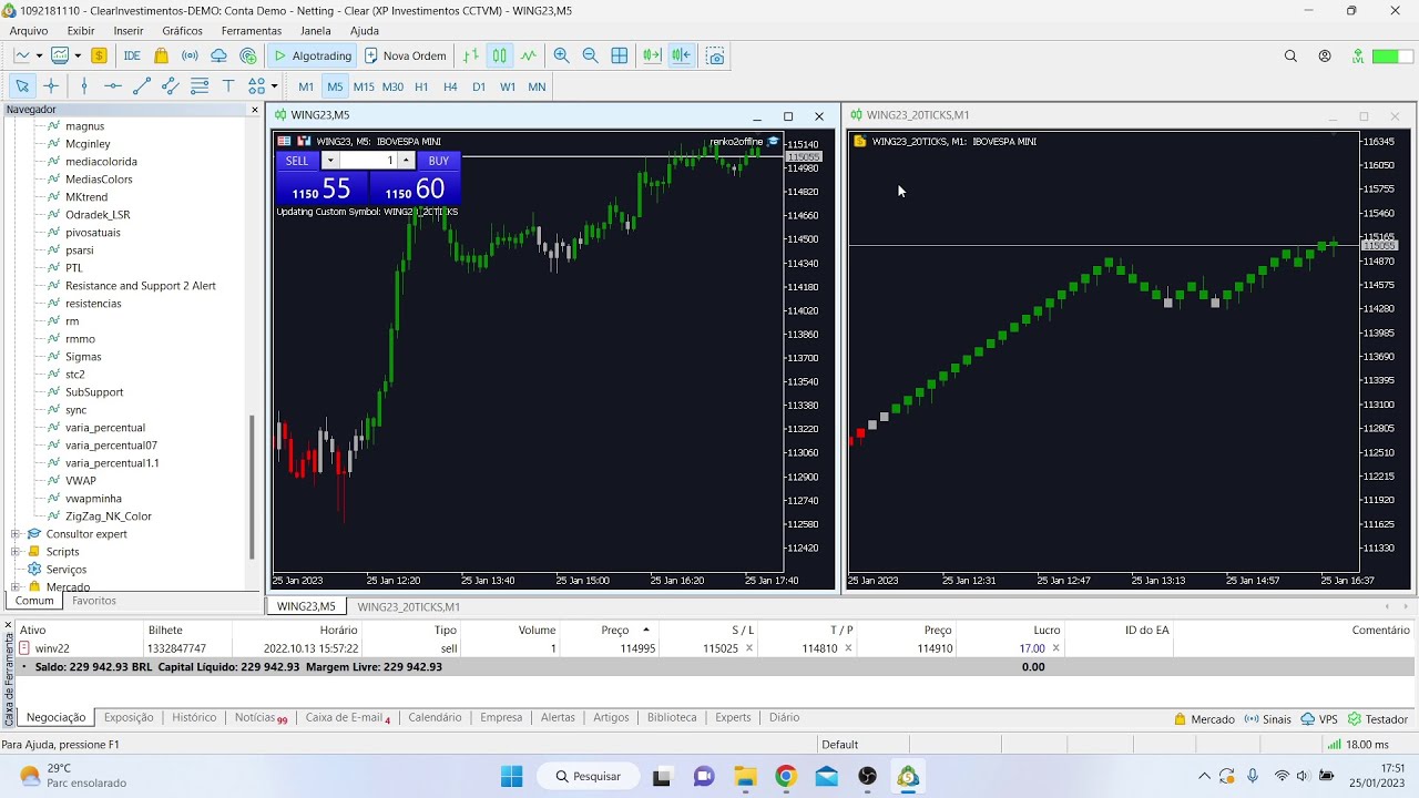 MT5 - Como instalar indicadores e renko no Metatrader 5
