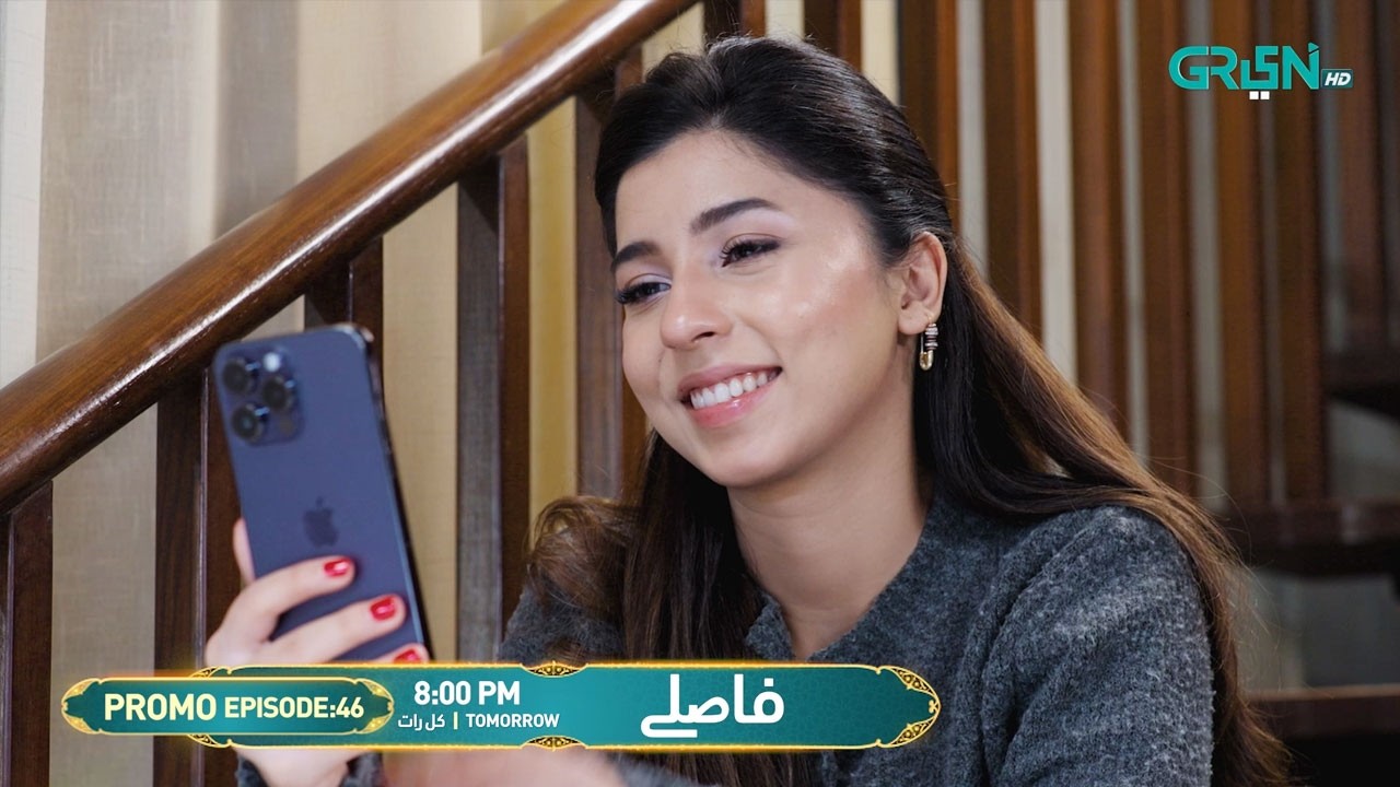 Faaslay Episode 46 Promo | Tomorrow at 8:00 PM | Ali Ansari - Saboor Ali | Only On Green TV