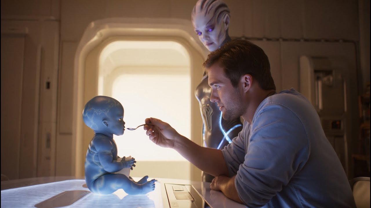 Royal Alien Child Wouldn't Eat for Weeks – Then a Human Cleaner Did What No One Else Could | HFY