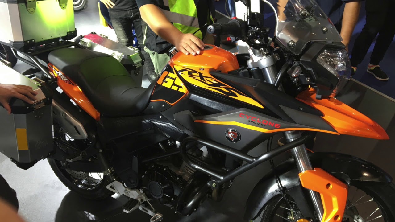 NEW Zongshen Cyclone RX3s (380cc)and RX4  ride and review... Southern  China, Nov. 2017