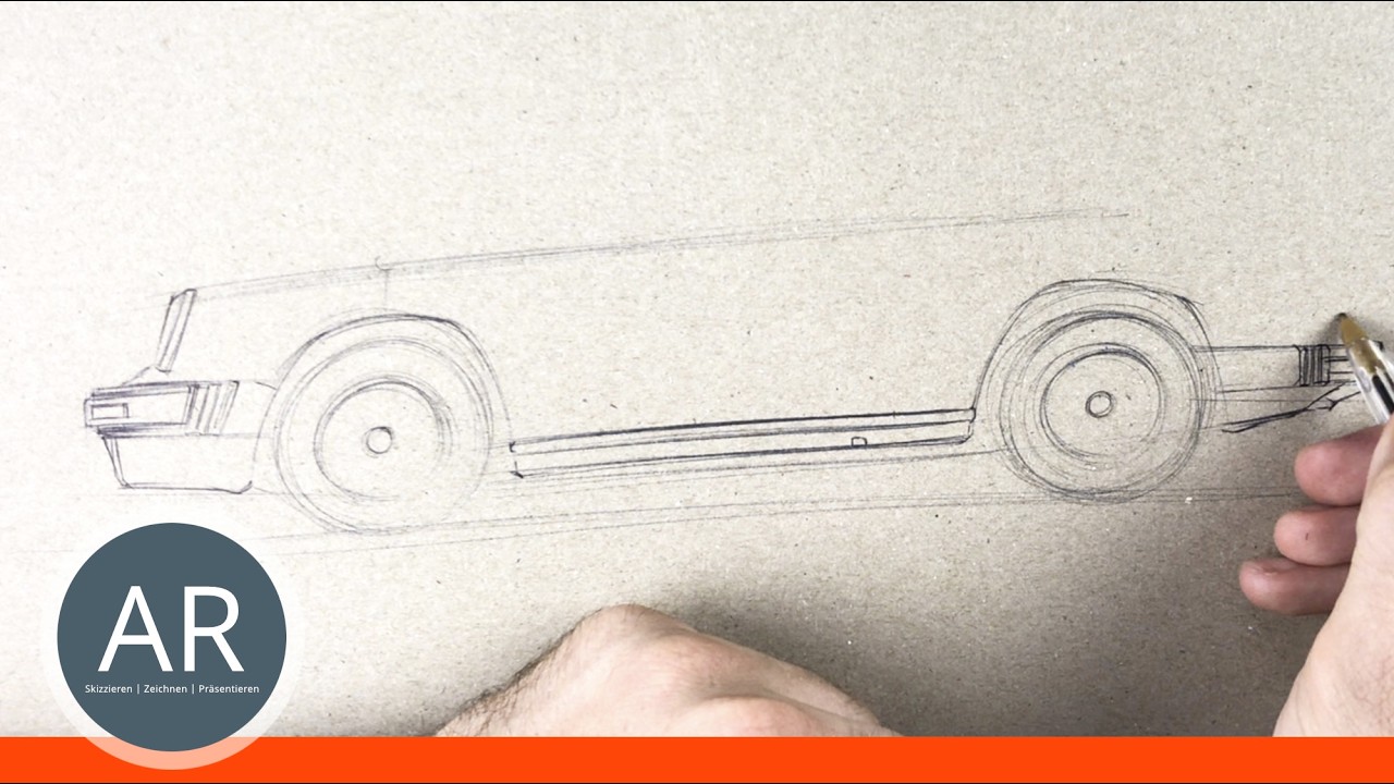 Wie zeichne ich einen Porsche 911? Die Besten Tipps für deine Transpoprtation Design Bewerbungsmappe