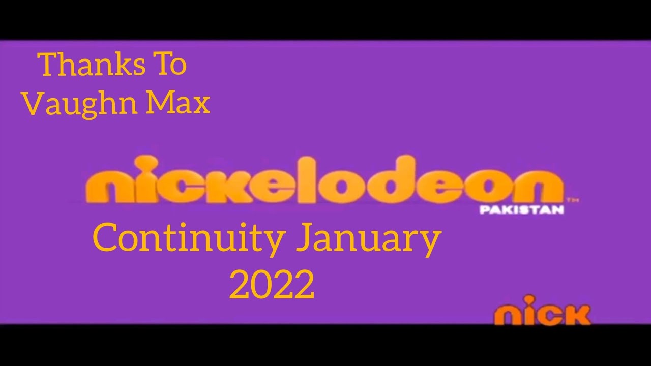 Nickelodeon Pakistan Continuity (14 January 2022)