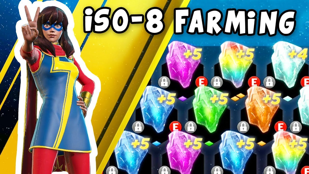 ISO-8 Farming Guide ► Marvel Ultimate Alliance 3 (MUA3)