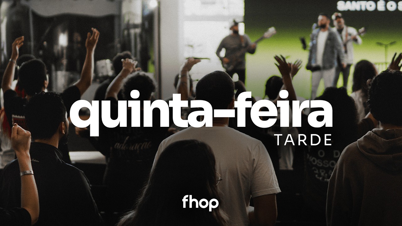 SALA DE ORAÇÃO AO VIVO | QUINTA-FEIRA | 05 DE MARÇO | 20H | FHOP