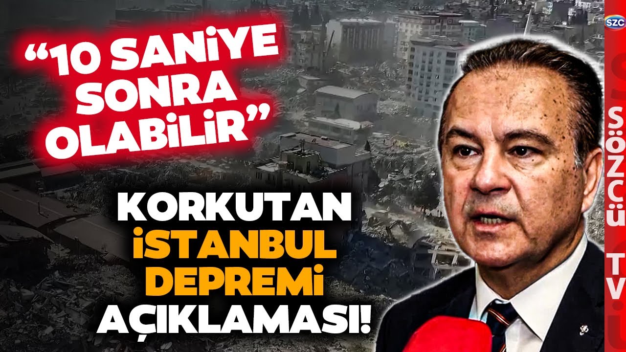 Kandilli Rasathanesi İstanbul'u Bekleyen Depremi Anlattı! 6 Şubat Depreminden Daha Büyük