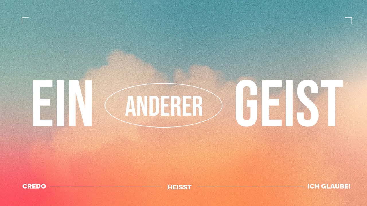 Ein anderer Geist  |  Friedhelm Holthuis  |  02.05.2021