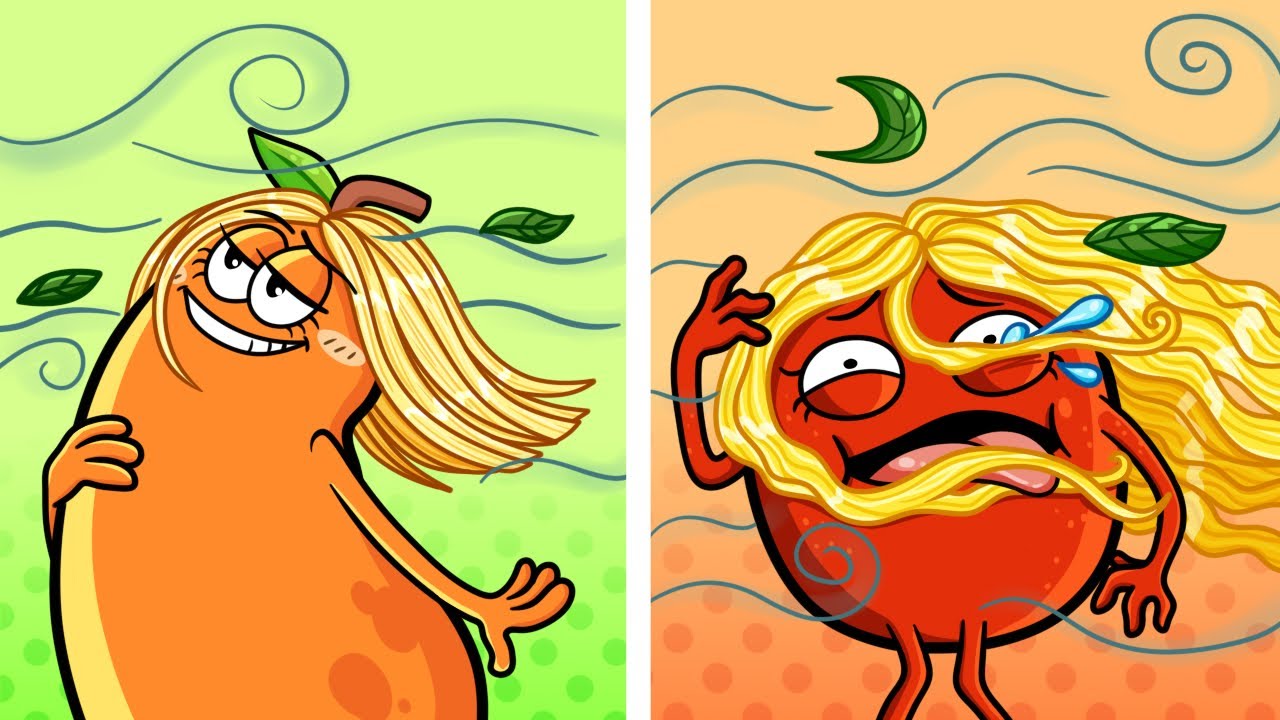 Cheveux courts contre cheveux longs et leurs probl&egrave;mes