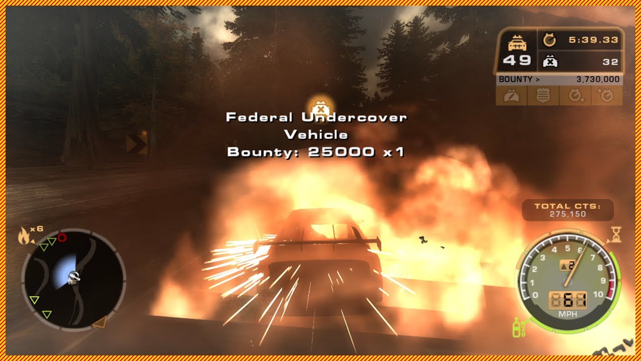 NFS Most Wanted: Beta Content Mod / Blacklist 1 + Final Pursuit