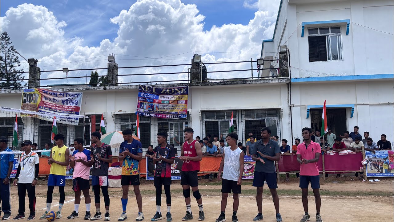Tripura police vs jalafa set -2 valleyball tournament #lifestylevlog 