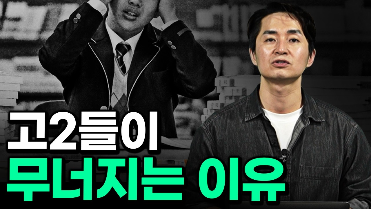 가장 공부를 안 하는 시기, 고2...
