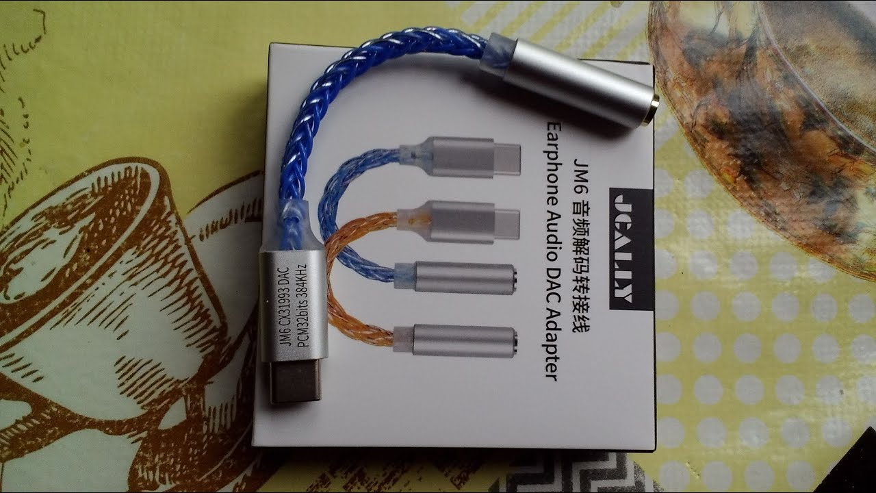 JCALLY JM6 Мобільний ЦАП-адаптер