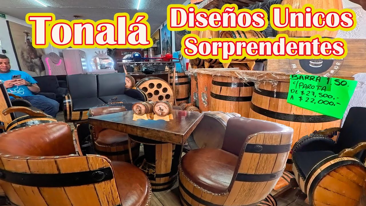 Tonalá: Descubre los Muebles en barril mas impresionantes de México