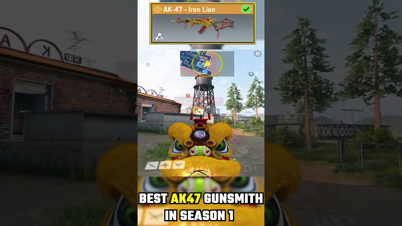 BEST AK47 GUNSMITH IN SEASON 1