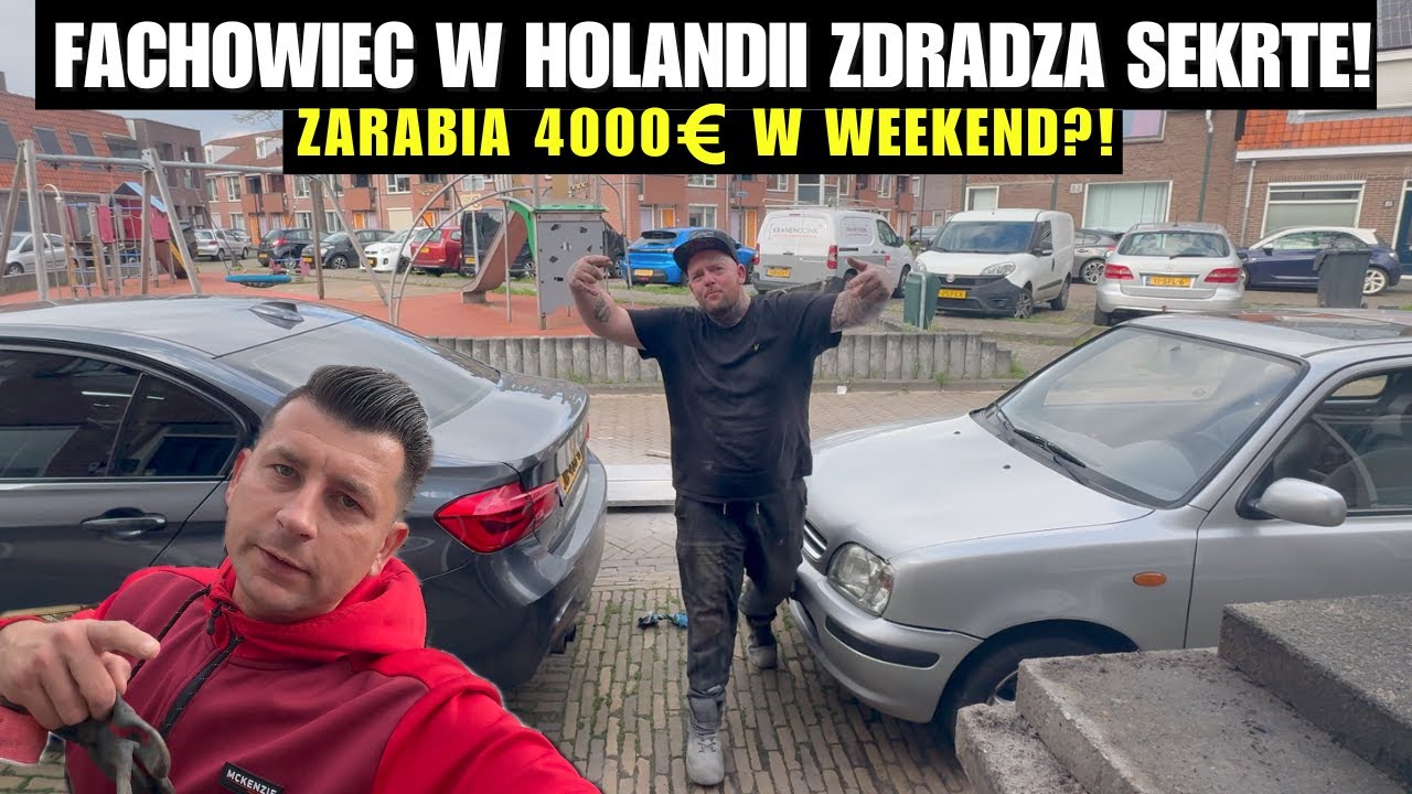 Zarabia 4000€ w weekend?! Fachowiec w Holandii ZDRADZA SEKRET!